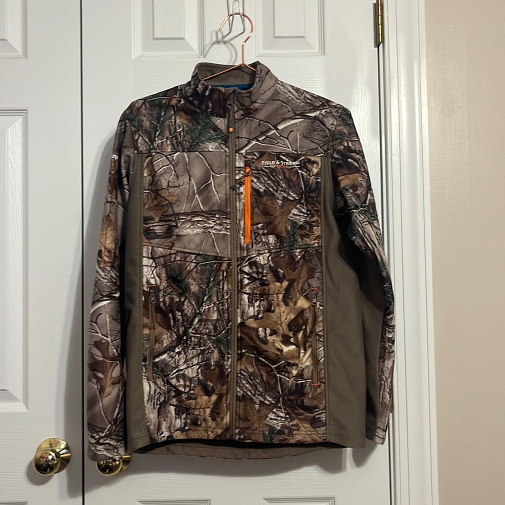 Field and Stream hunting rain jacket like new size youth, xL